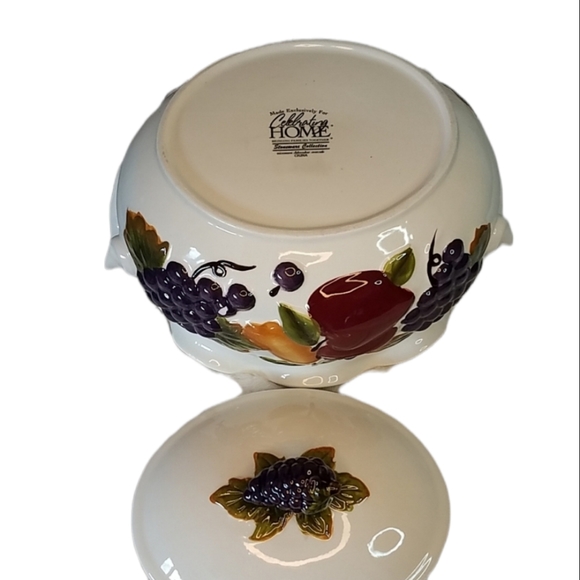 Sonoma Villa, Bean Pot /Casserole New 3 1/4 quarts Celebrating Home Interiors - Picture 7 of 12